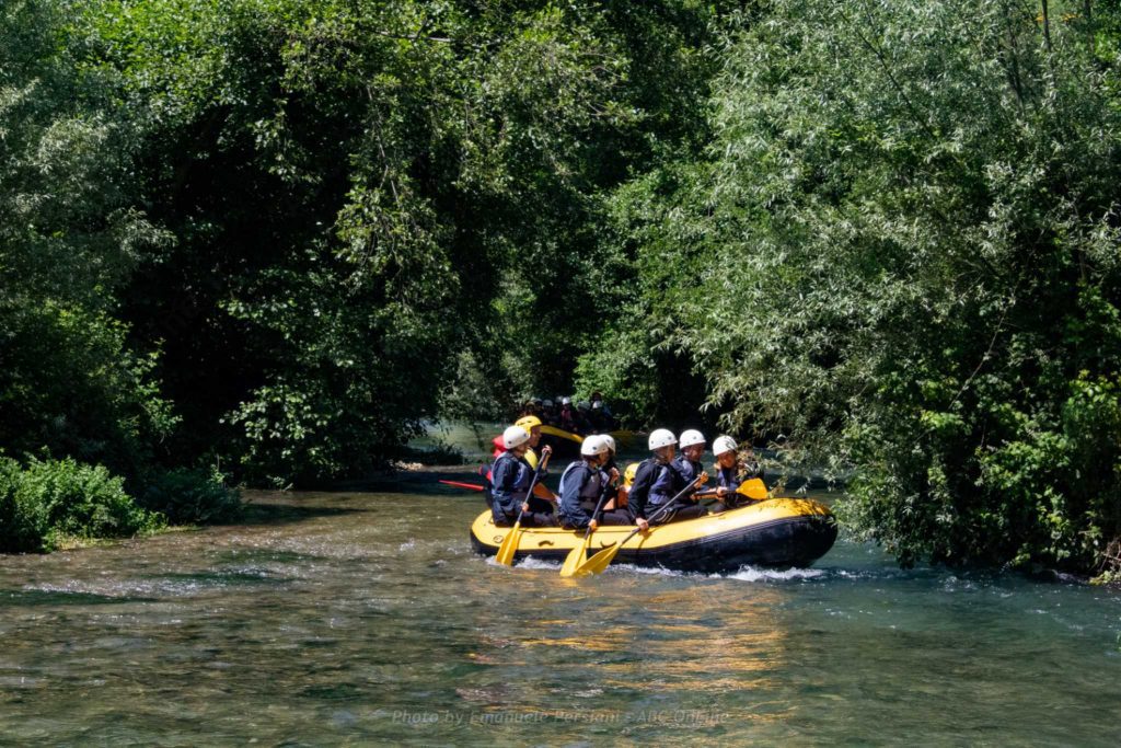 rafting in umbria sul fiume nera in Valnerina