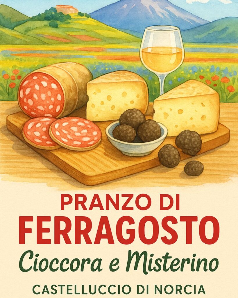 pranzo di ferragosto a castelluccio di norcia