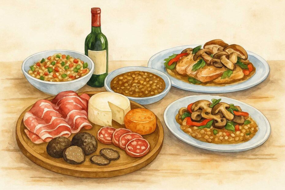 Pranzo di Ferragosto in Umbria: Tradizione, Gusto e Natura a Castelluccio di Norcia