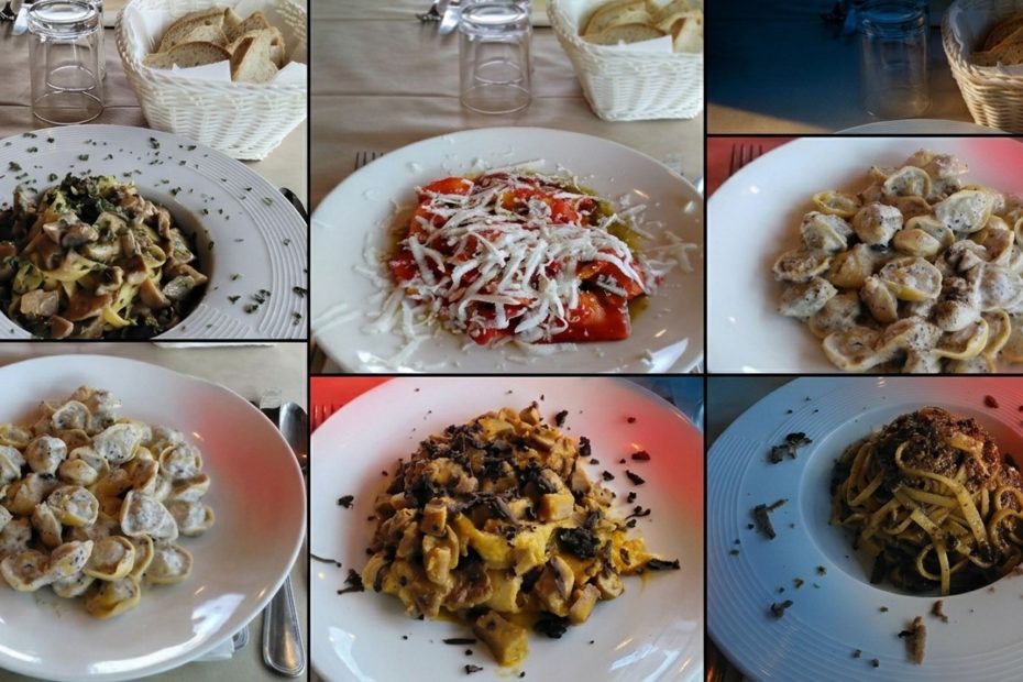 Ristorante a Castelluccio di Norcia: pasta lunga, corta o ripiena?